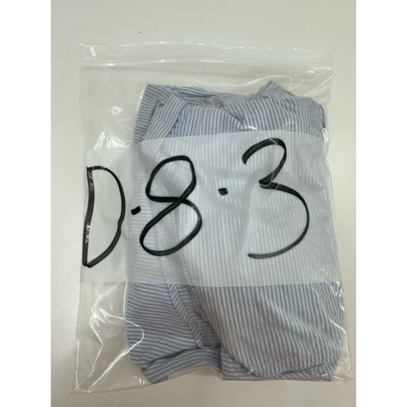 New York Aspects Womens Shirt Size Medium Blue Striped Button Up Long Sleeve VTG - Picture 13 of 13